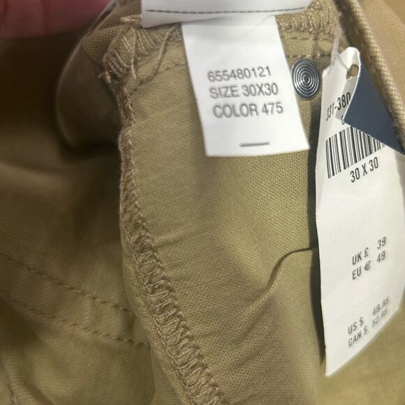 Hollister Epic Flex Slim Straight Chino Pants 30x30 Tan Khaki NWT - Picture 11 of 12